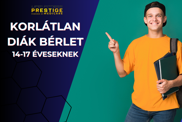 KORLÁTLAN DIÁK HAVIBÉRLET (14-17 éveseknek) 
